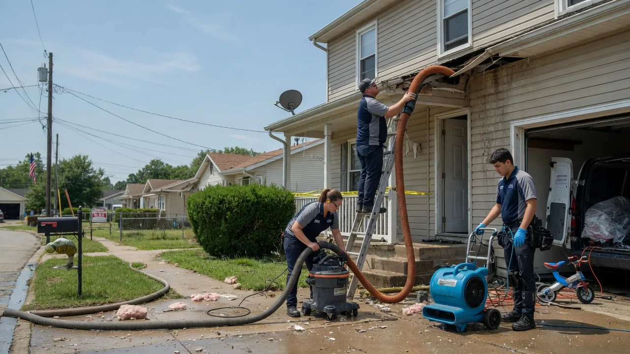 Water Damage Restoration in Helvetia, WV near me
